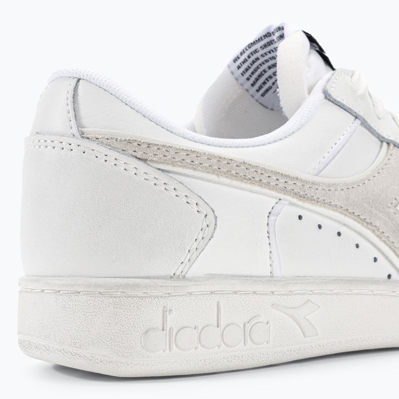 Buty Diadora Magic Basket Low Icona Leather white/white 9