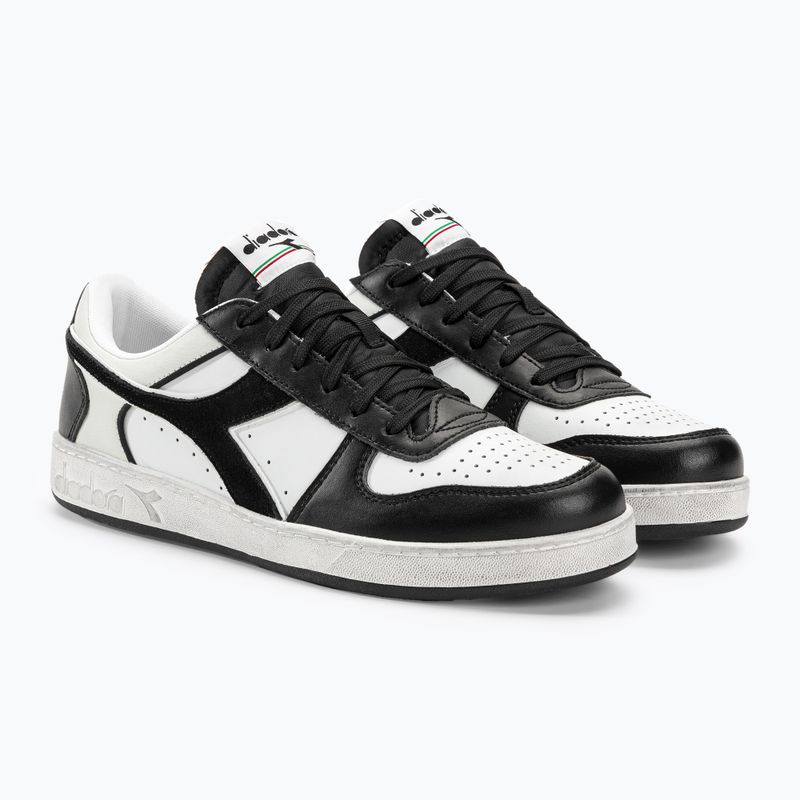 Buty Diadora Magic Basket Low Icona Leather black/white 5