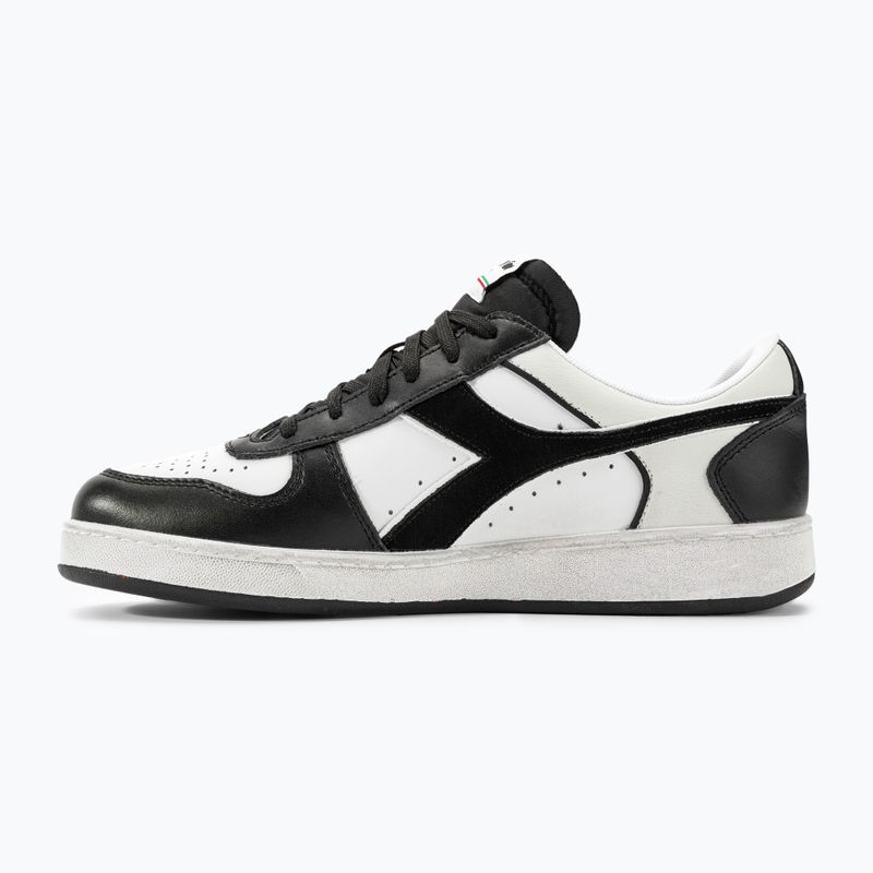 Buty Diadora Magic Basket Low Icona Leather black/white 3