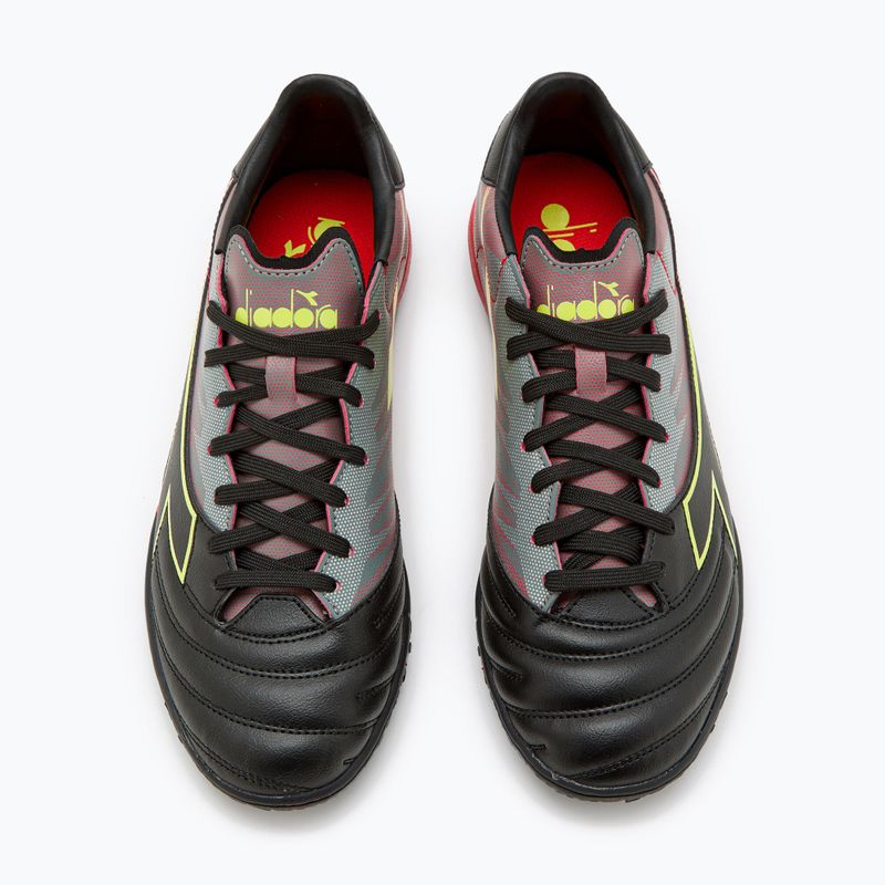 Buty piłkarskie męskie Diadora Brasil Elite Veloce R TFR czarno-czerwone DD-101.179182-D0136-40 11
