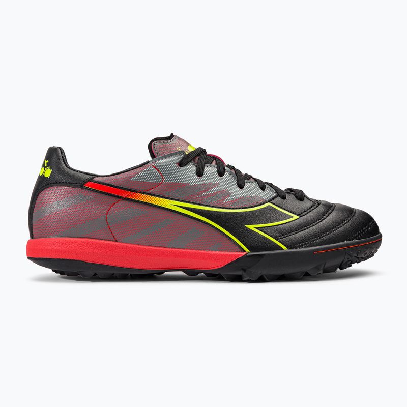 Buty piłkarskie męskie Diadora Brasil Elite Veloce R TFR czarno-czerwone DD-101.179182-D0136-40 2