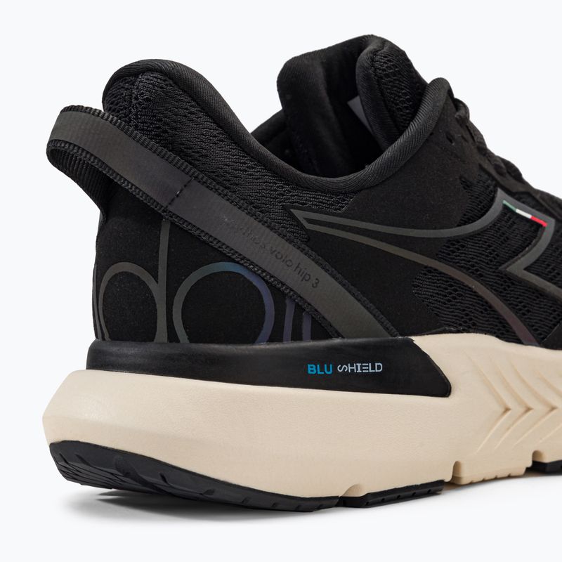Buty do biegania męskie Diadora Mythos Blushield Volo Hip 3 czarne DD-101.179089-C2609 10