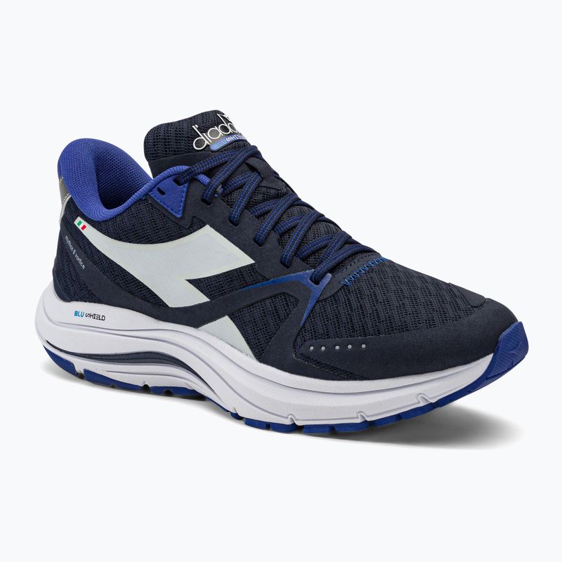 Buty do biegania męskie Diadora Mythos Blushield 8 Vortice granatowe DD-101.179087-D0244
