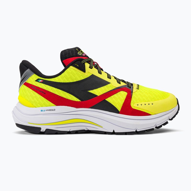 Buty do biegania męskie Diadora Mythos Blushield 8 Vortice żółte DD-101.179087-D0273 2