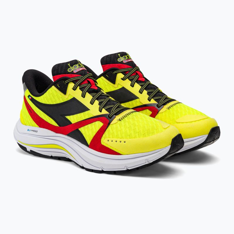 Buty do biegania męskie Diadora Mythos Blushield 8 Vortice żółte DD-101.179087-D0273 5