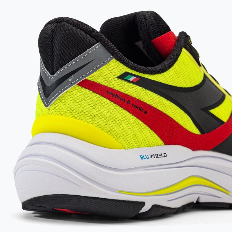 Buty do biegania męskie Diadora Mythos Blushield 8 Vortice żółte DD-101.179087-D0273 10
