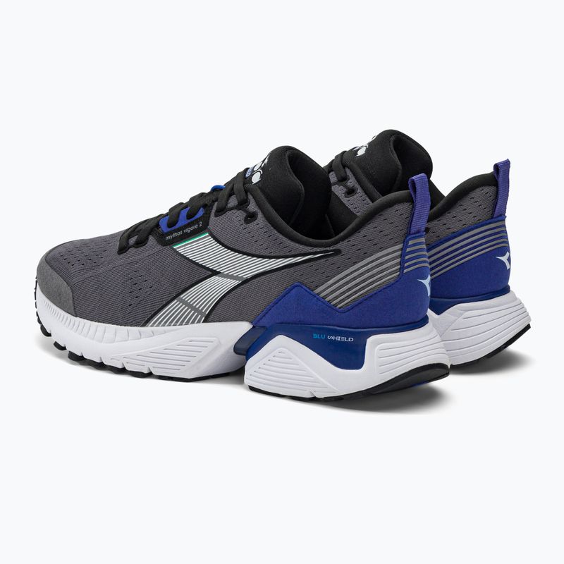 Buty do biegania męskie Diadora Mythos Blushield Vigore 2 szare DD-101.179081-C2763 3