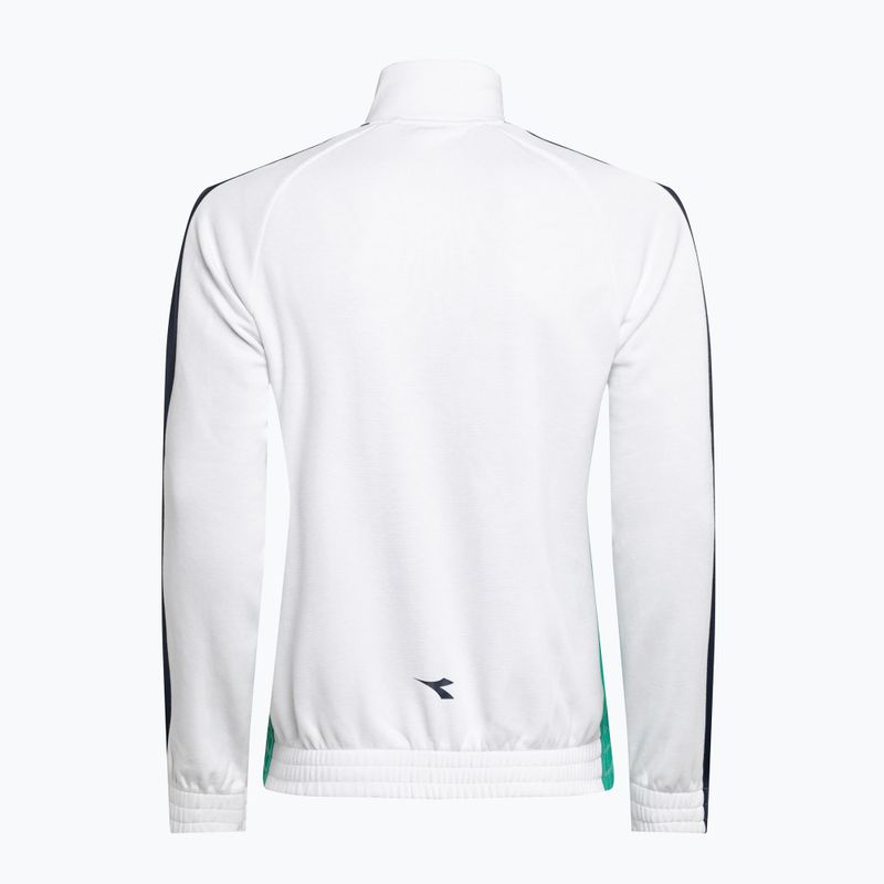 Kurtka męska Diadora Fz Jacket optical white 2