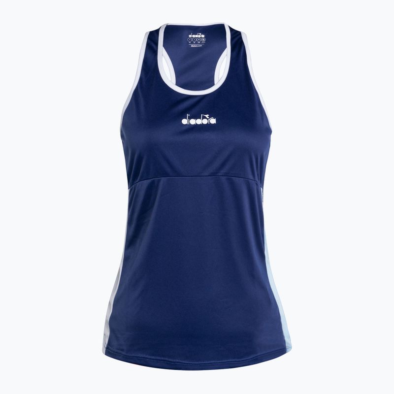 Koszulka damska Diadora Core Tank blue print