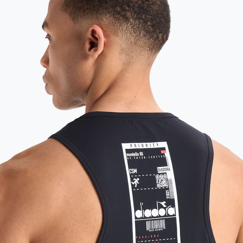Koszulka męska Diadora Super Light Tank Be One black 5