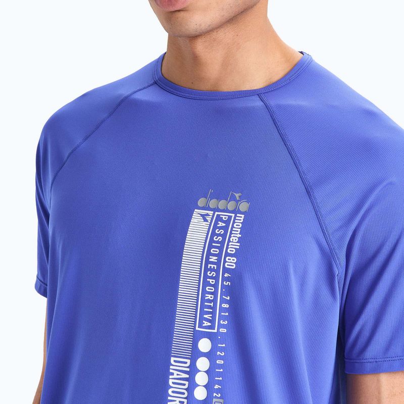 Koszulka męska Diadora Super Light Be One imperial blue 4