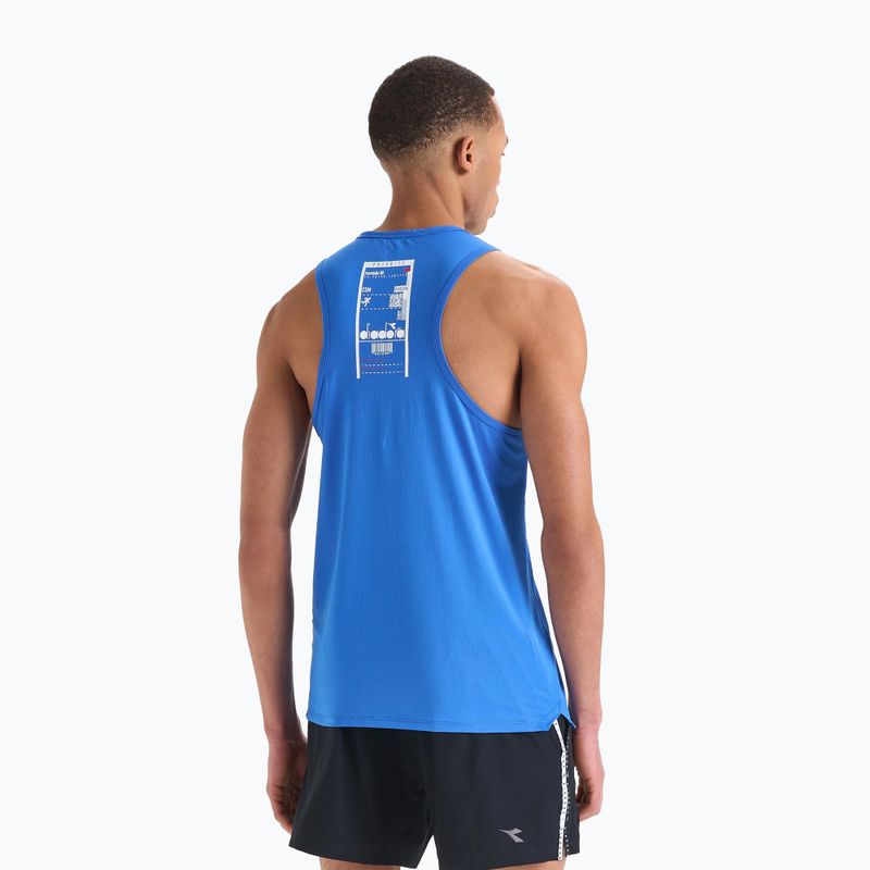 Koszulka męska Diadora Super Light Tank Be One sky blue fiordaliso 3