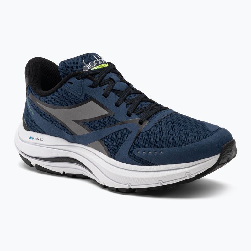 Buty do biegania męskie Diadora Mythos Blushield 8 Vortice blue opal/silver dd/white