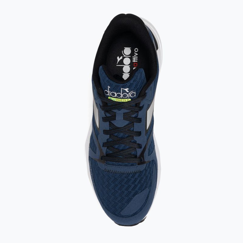 Buty do biegania męskie Diadora Mythos Blushield 8 Vortice blue opal/silver dd/white 6
