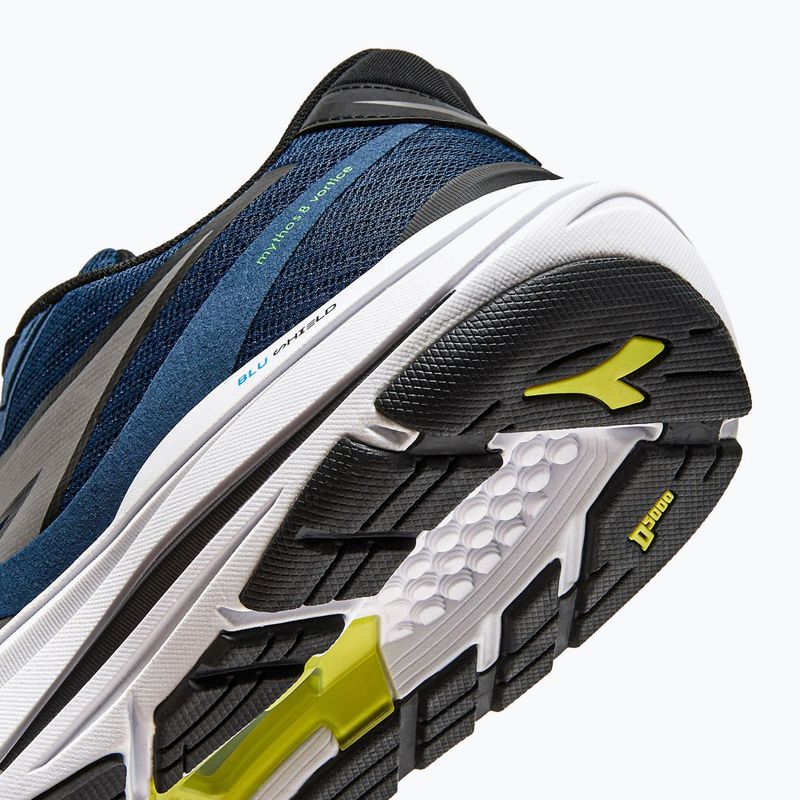 Buty do biegania męskie Diadora Mythos Blushield 8 Vortice blue opal/silver dd/white 16