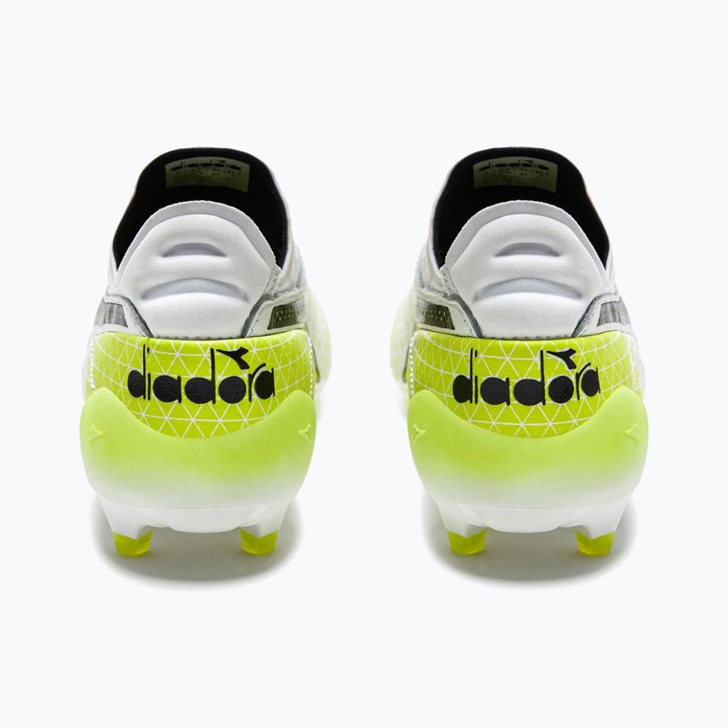Buty piłkarskie męskie Diadora Brasil Elite Tech GR LPX white/black/fluo yellow 12
