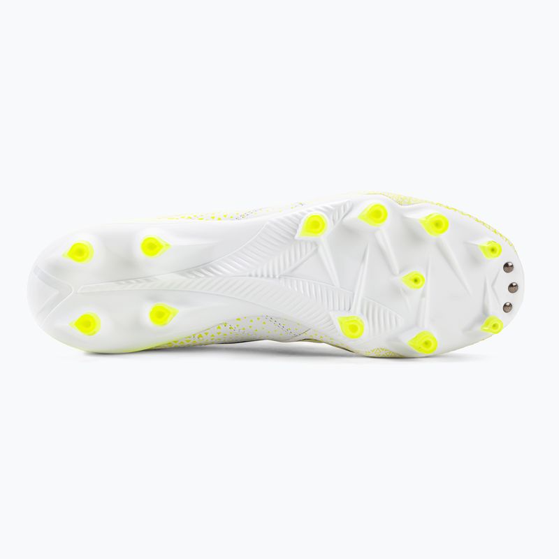 Buty piłkarskie męskie Diadora Brasil Elite Tech GR LPX white/black/fluo yellow 5