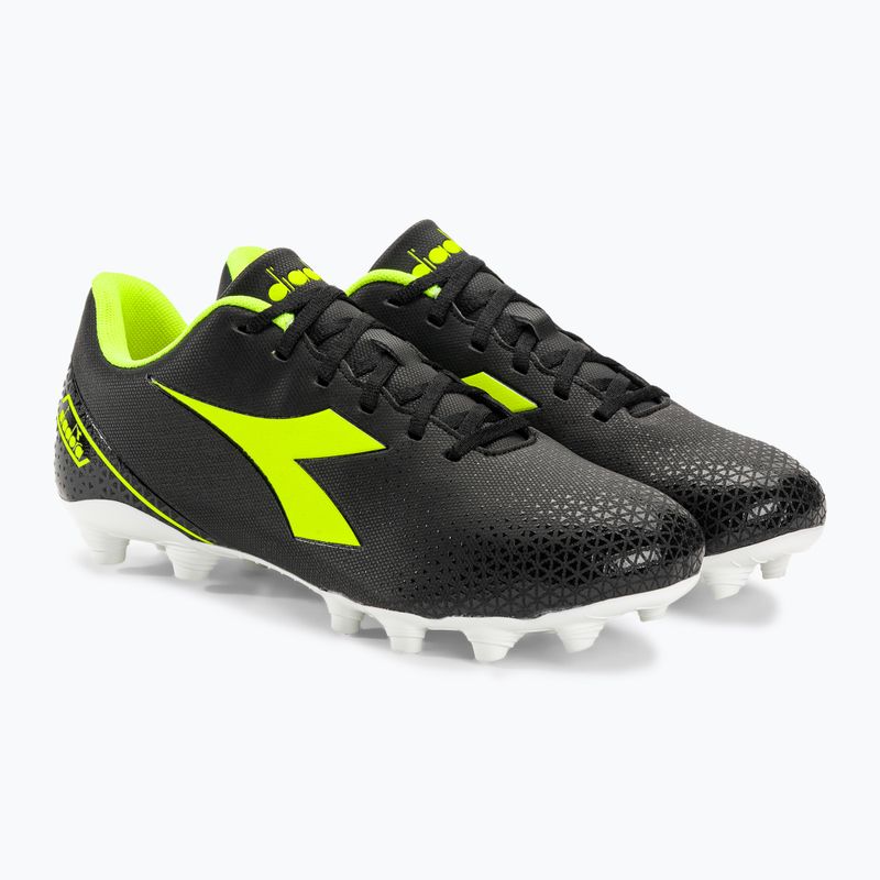 Buty piłkarskie męskie Diadora Pichichi 6 MG14 black/yellow fi dd/white 4