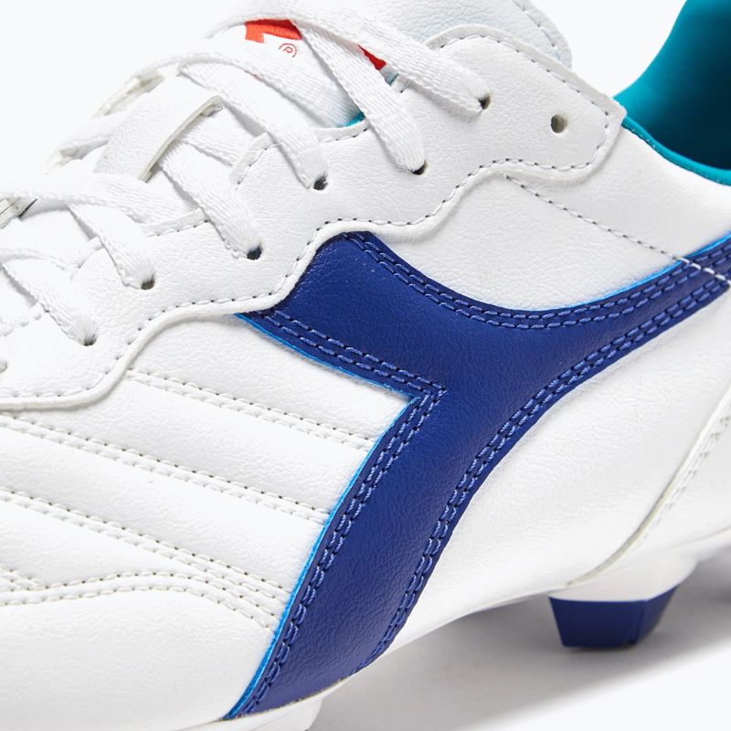 Buty piłkarskie męskie Diadora Brasil 2 R LPU white/navy 11