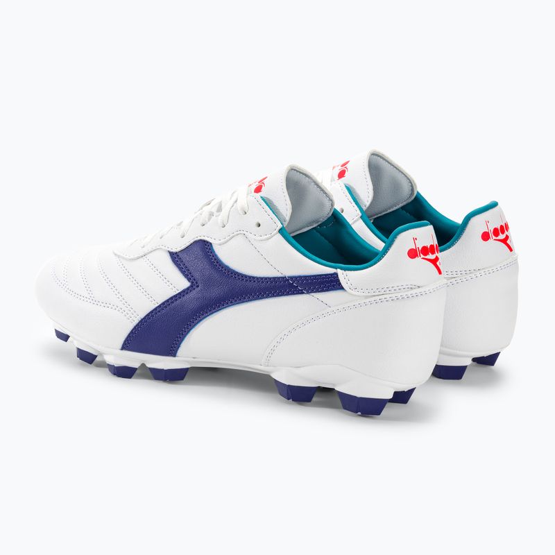 Buty piłkarskie męskie Diadora Brasil 2 R LPU white/navy 4