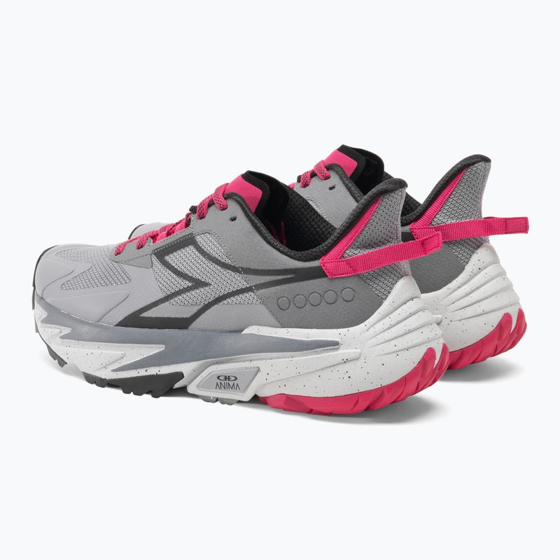 Buty do biegania damskie Diadora Equipe Sestriere-XT alloy/black/rubine red c 3