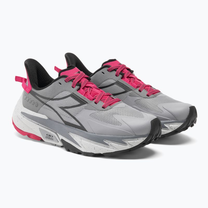 Buty do biegania damskie Diadora Equipe Sestriere-XT alloy/black/rubine red c 4