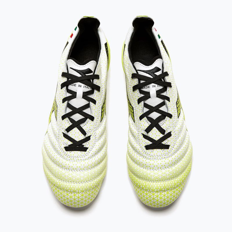 Buty piłkarskie męskie Diadora Brasil Elite Tech GR ITA LPX white/black/fluo yellow 13