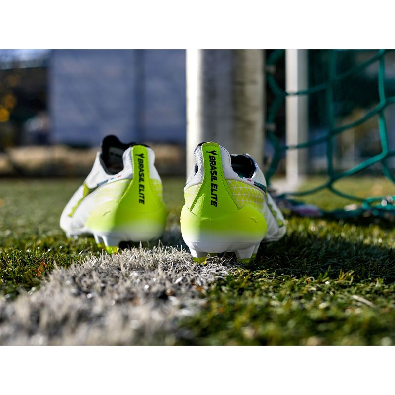 Buty piłkarskie męskie Diadora Brasil Elite Tech GR ITA LPX white/black/fluo yellow 19