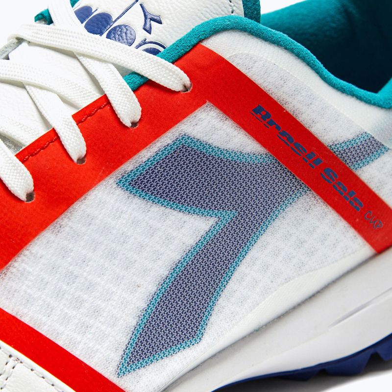 Buty piłkarskie męskie Diadora Brasil Sala Cup TF white/navy 14
