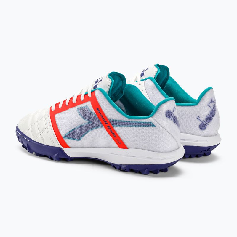 Buty piłkarskie męskie Diadora Brasil Sala Cup TF white/navy 3