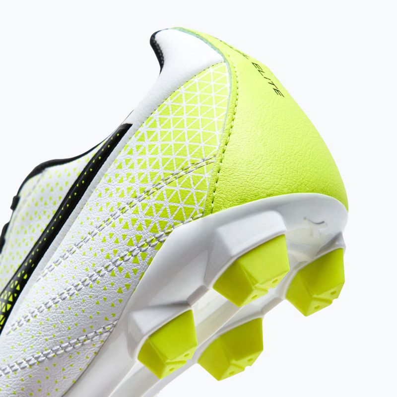 Buty piłkarskie dziecięce Diadora Brasil Elite GR LT LPU Y white/black/fluo yellow 16