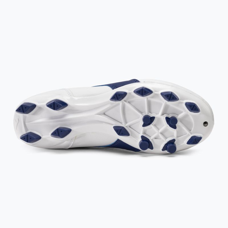 Buty piłkarskie dziecięce Diadora Brasil 2 R LPU JR white/navy 5