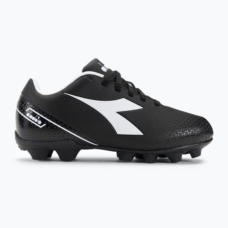 Buty piłkarskie dziecięce Diadora Pichichi 6 MD JR black/white 2