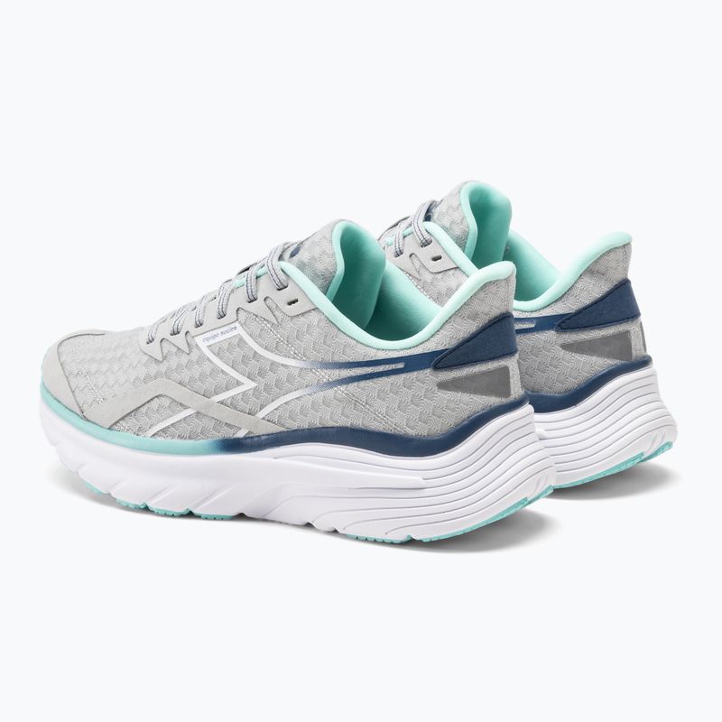 Buty do biegania damskie Diadora Equipe Nucleo silver dd/white/aruba blue 3