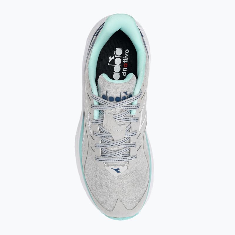 Buty do biegania damskie Diadora Equipe Nucleo silver dd/white/aruba blue 6