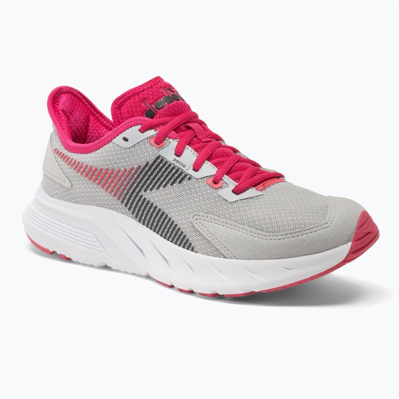 Buty do biegania damskie Diadora Passo 3 silver dd/blk/rubine red c