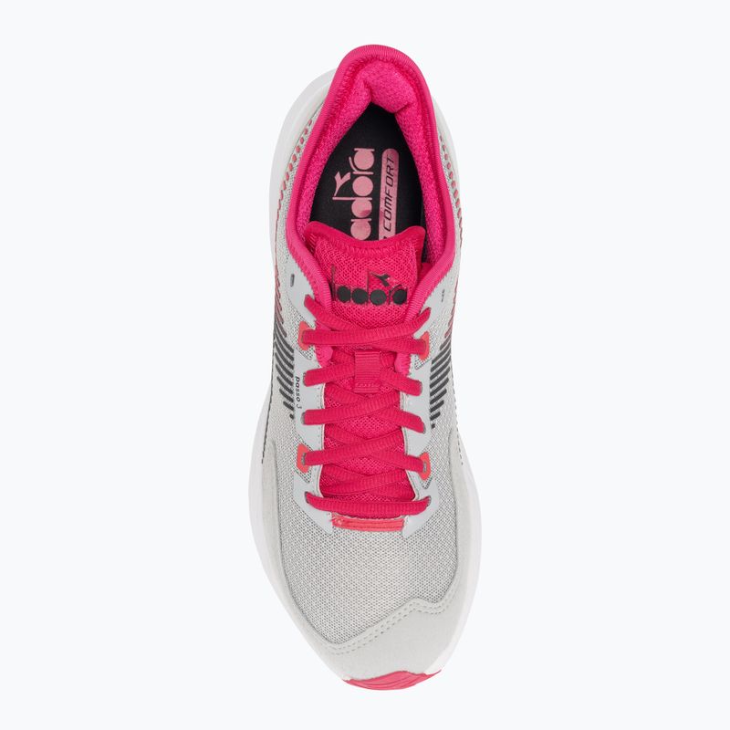 Buty do biegania damskie Diadora Passo 3 silver dd/blk/rubine red c 6