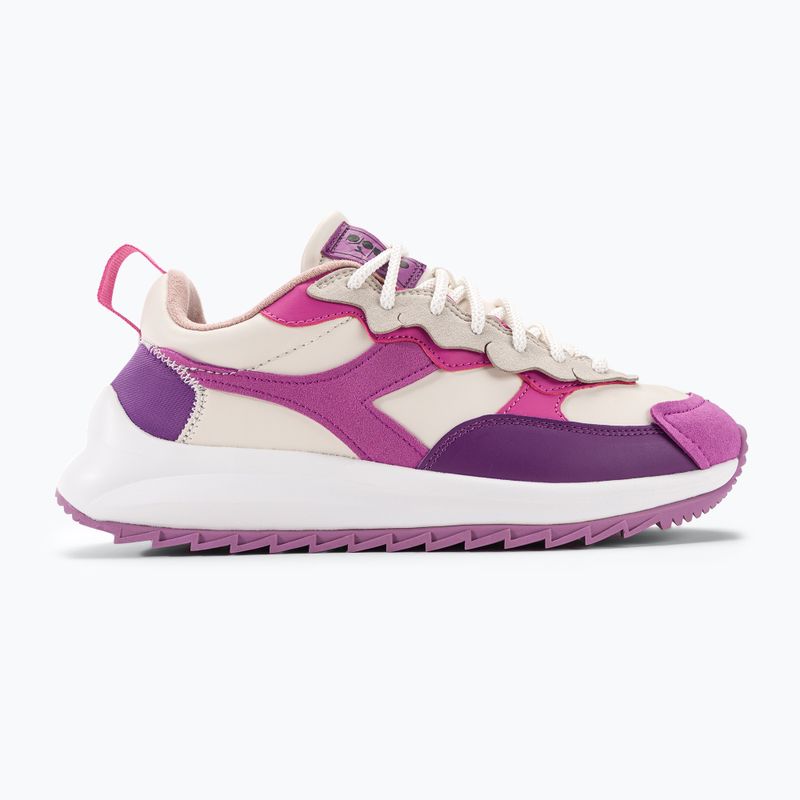 Buty damskie Diadora Jolly Pop blanc de blanc/mulberry 2
