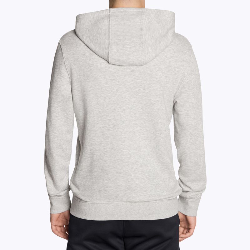 Bluza męska Diadora Hoodie FZ Essential Sport grigio medio chiaro melange 2