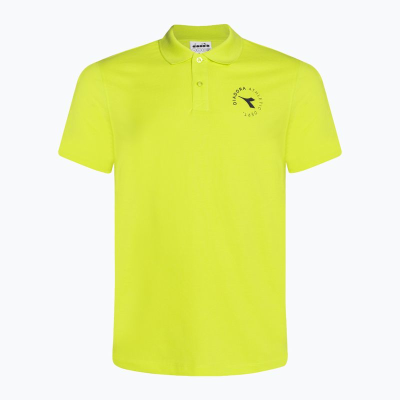 Koszulka polo męska Diadora Essential Sport giallo enotera