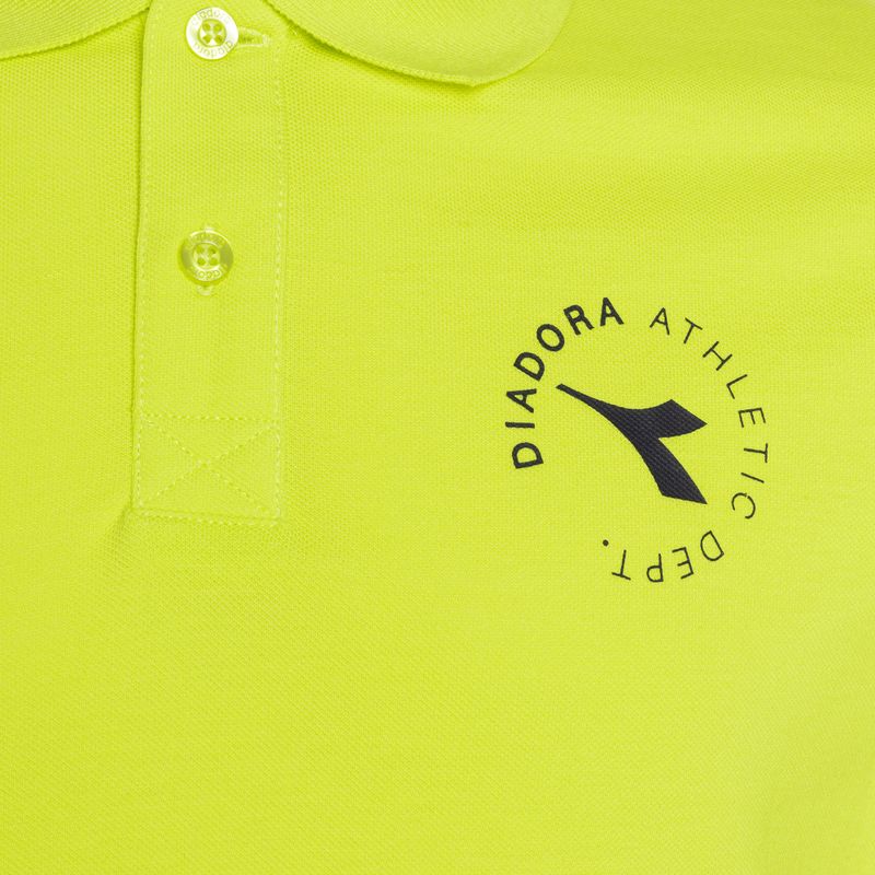 Koszulka polo męska Diadora Essential Sport giallo enotera 3