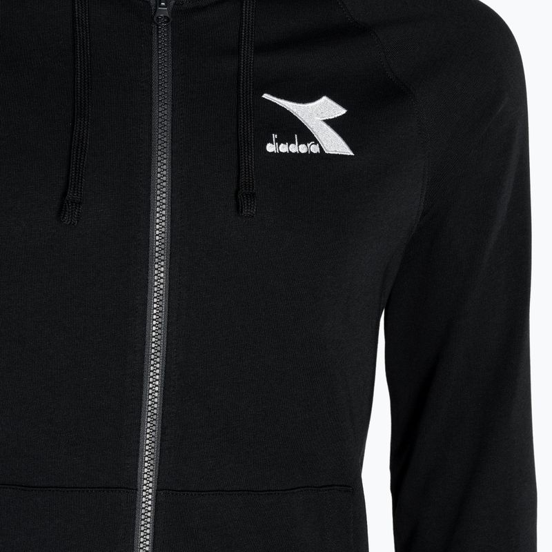 Dres męski Diadora Tracksuit HD FZ Core nero 5