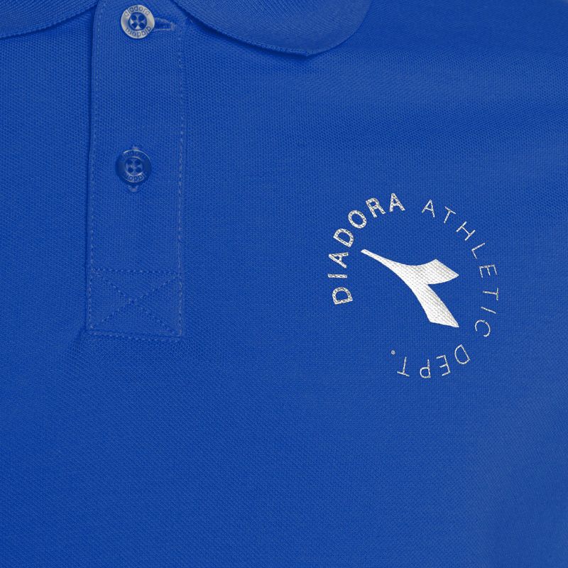 Koszulka polo męska Diadora Essential Sport blu lapis 3