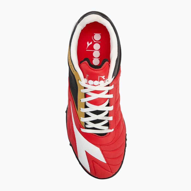 Buty piłkarskie męskie Diadora Brasil Sala Elite TF milano red/white/black 5