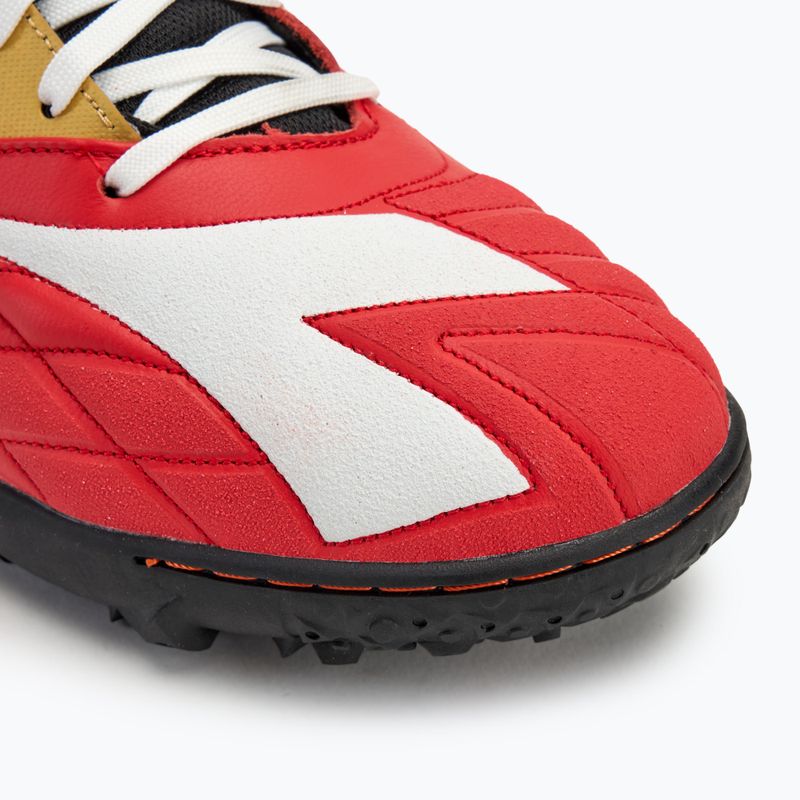 Buty piłkarskie męskie Diadora Brasil Sala Elite TF milano red/white/black 7