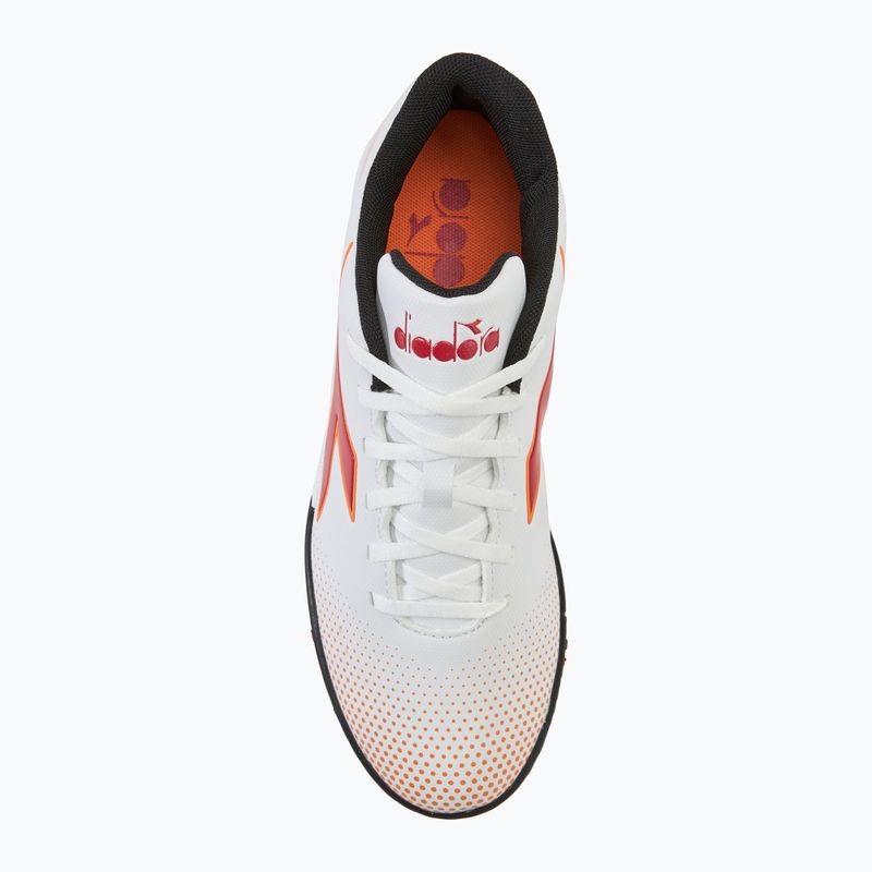 Buty piłkarskie męskie Diadora Pichichi 7 TFR white/chili pepper/russet orange 5