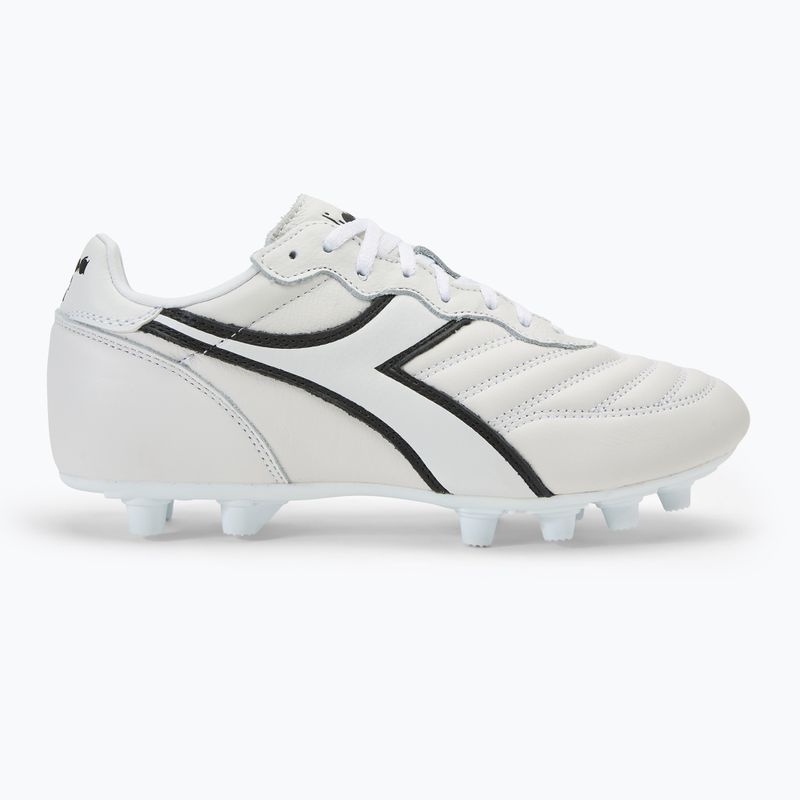 Buty piłkarskie męskie Diadora Brasil LT+ MDPU white/black 2