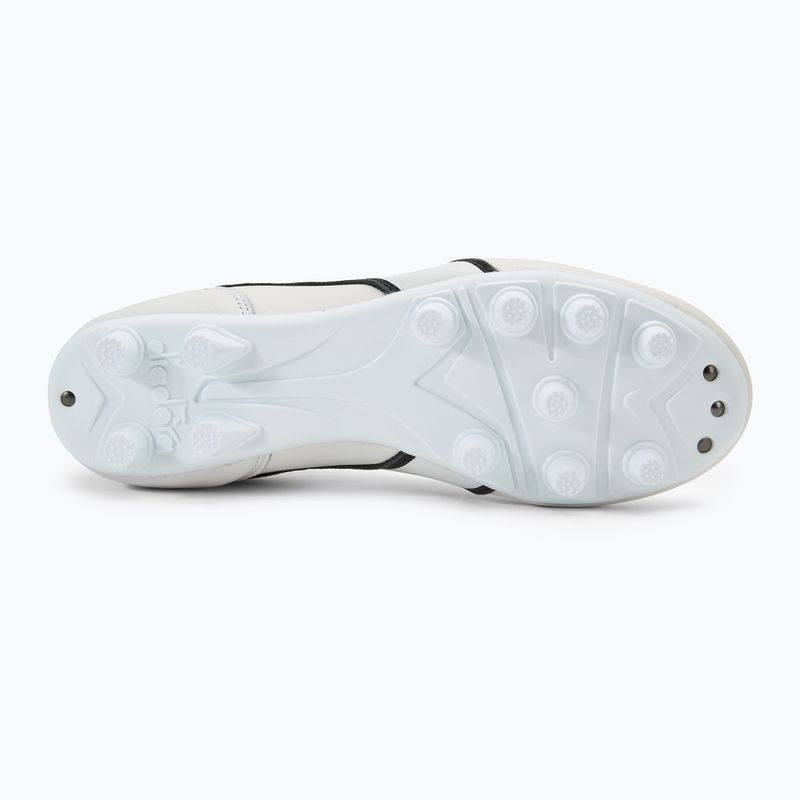 Buty piłkarskie męskie Diadora Brasil LT+ MDPU white/black 4