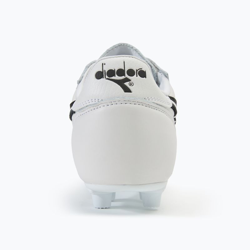 Buty piłkarskie męskie Diadora Brasil LT+ MDPU white/black 6