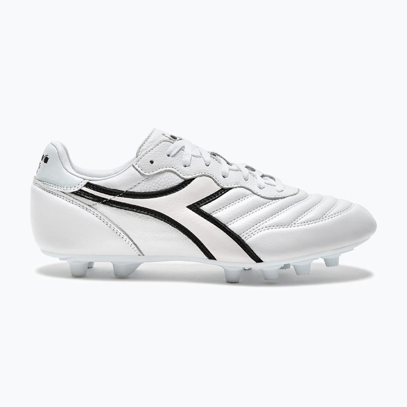 Buty piłkarskie męskie Diadora Brasil LT+ MDPU white/black 8